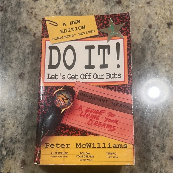 Do It! Let's Get Off Our Buts: A Guide to Living Your Dreams Paperback Book - Picture 1 of 6